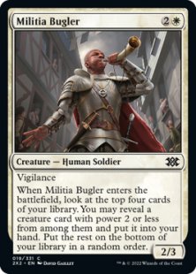 Militia Bugler (foil)