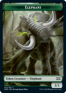 Elephant token (foil) (3/3)