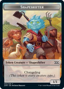 Shapeshifter token (foil) (1/1)