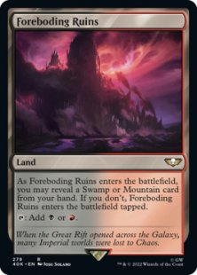 Foreboding Ruins (surge foil)