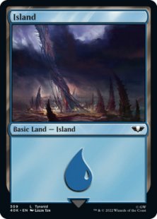 Island (#309) (surge foil)
