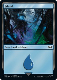 Island (#308) (surge foil)