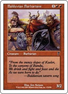 Balduvian Barbarians (foil)