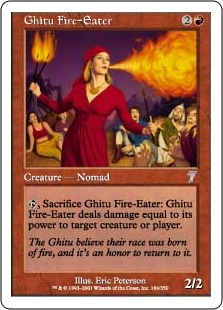 Ghitu Fire-Eater (foil)