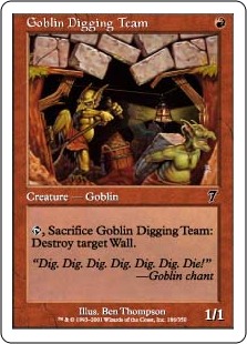 Goblin Digging Team (foil)