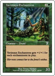 Yavimaya Enchantress (foil)