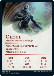Art Card 18: Sepulcher Ghoul