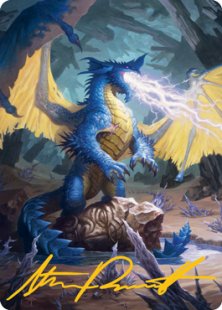 Art Card 73: Blue Dragon