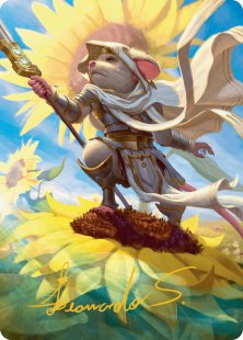 Art Card 53: Elspeth, Sun's Champion (signed)