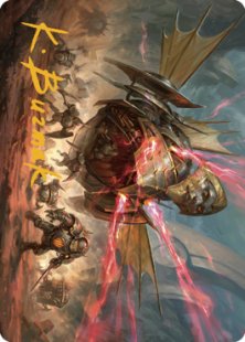 Art Card 44: Liberator, Urza's Battlethopter