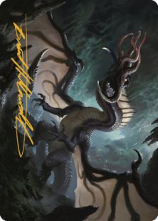 Art Card 31: Brainstealer Dragon (signed)