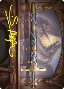 Art Card 01: Ancestral Blade (signed)