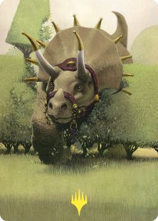 Art Card 43: Regal Behemoth (signed)