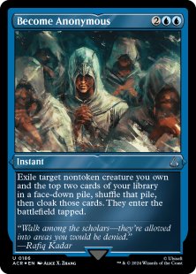 Become Anonymous (foil-etched)