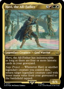 Havi, the All-Father (foil-etched)