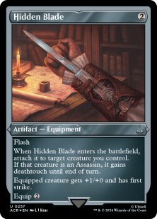 Hidden Blade (foil-etched)