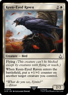 Keen-Eyed Raven