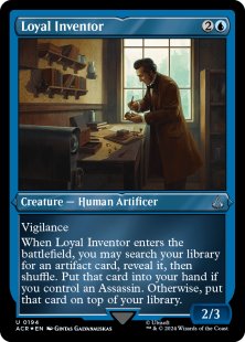 Loyal Inventor (foil-etched)