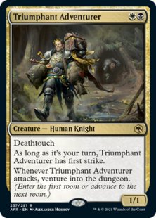 Triumphant Adventurer (foil)