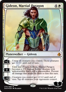 Gideon, Martial Paragon (foil)