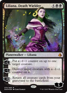 Liliana, Death Wielder (foil)