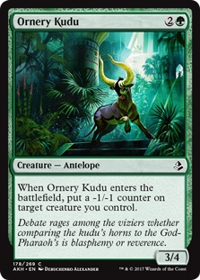 Ornery Kudu (foil)
