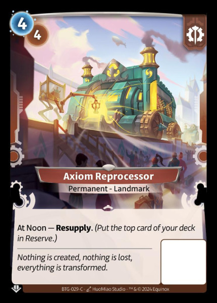 Axiom Reprocessor (C)