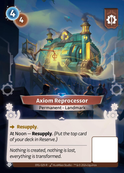 Axiom Reprocessor (R)