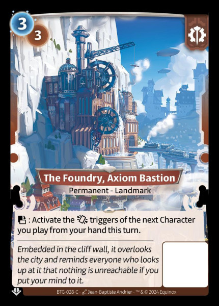 The Foundry, Axiom Bastion (C)