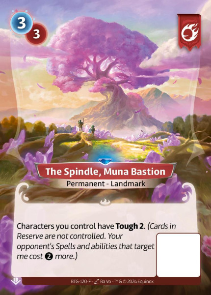 The Spindle, Muna Bastion (F)