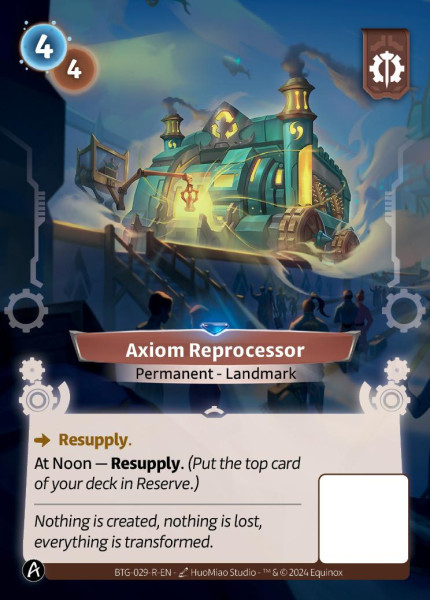 Axiom Reprocessor (R)