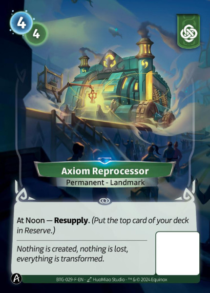 Axiom Reprocessor (F)