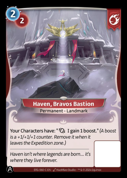 Haven, Bravos Bastion (C)