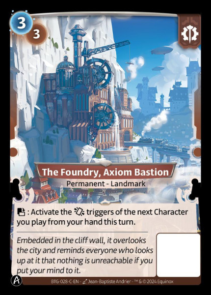 The Foundry, Axiom Bastion (C)