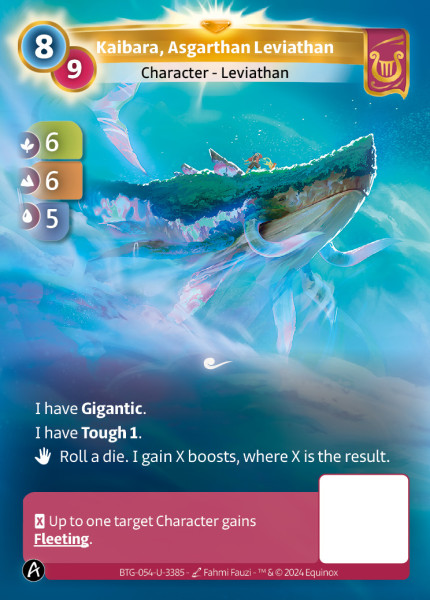 Kaibara, Asgarthan Leviathan (U-3385)