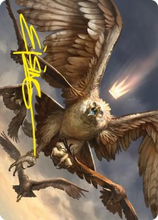 Art Card 59: Gwaihir, Greatest of the Eagles (signed)