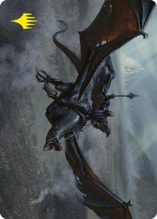 Art Card 64: Lord of the Nazgûl (signed)
