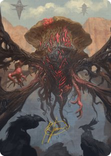 Art Card 27: Inversion Behemoth (signed)