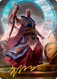 Art Card 10: Teferi, Who Slows the Sunset