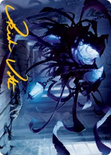 Art Card 30: Spectral Adversary (signed)