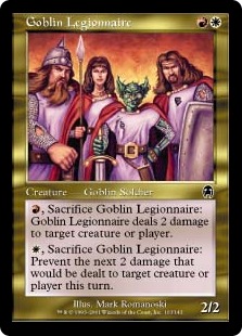 Goblin Legionnaire (foil)