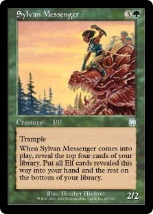 Sylvan Messenger (foil) (EX)