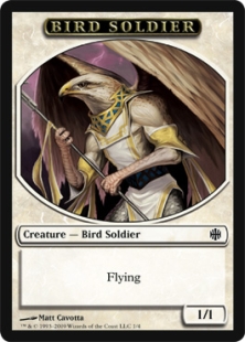 Bird Soldier token (1/1)