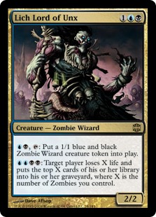 Lich Lord of Unx (foil)