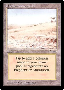 Elephant Graveyard (signed) (VG)