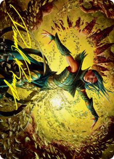 Art Card 16: Dragonsguard Elite (signed)
