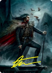 Art Card 71: Dracula, Blood Immortal (signed)