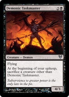 Demonic Taskmaster (foil)