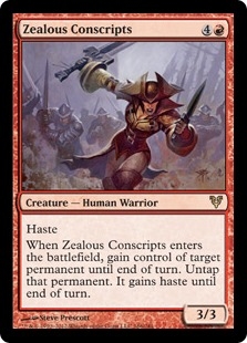 Zealous Conscripts (foil)