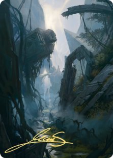 Art Card 14: Swamp (2) (signed)